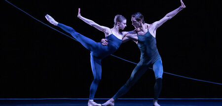 Exzellente Posen: »Variations for Two Couples« am Hamburg Ballet...