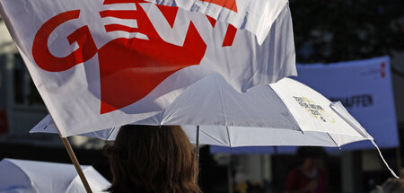 Protestaktion der GEW Hessen (20.9.2023)