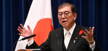 In der eigene Partei unbeliebt: Japans neuer Premierminister Ish...