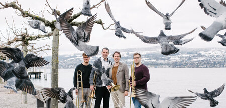Posaunen oder nix: Vertigo Trombone Quartet