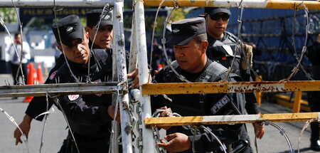 Protest gegen massenhafte Inhaftierungen unerwünscht: Einsatzkrä...