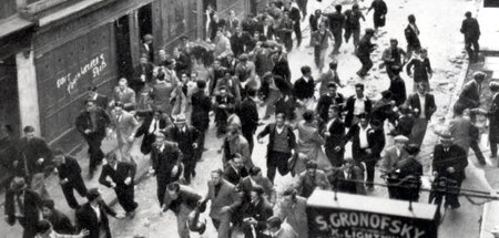 In der Cable Street stellten sich 1936 Hunderttausende Antifasch...
