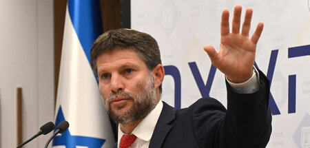 Hat sich bei den Staatsausgaben verwettet: Israels ultrarechter ...