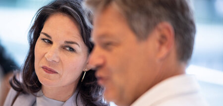 Annalena Baerbock (l.) und Robert Habeck (r.)