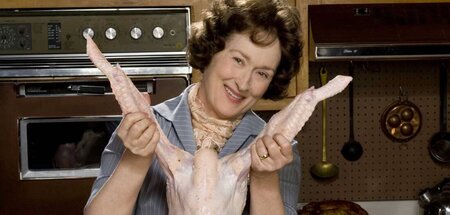 Da lacht der Feinschmecker: Julia Child (Meryl Streep) bekocht d...