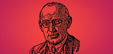 Eugen Varga, 1879–1964 (Illustration aus der Großen Sowjetischen...