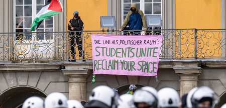 Bereits im Mai kam es an der Uni Bonn zu einem palästinasolidari...
