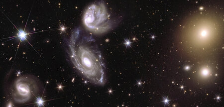 Winziger Ausschnitt der Karte: Die Galaxien ESO 364-G035 und -G0...