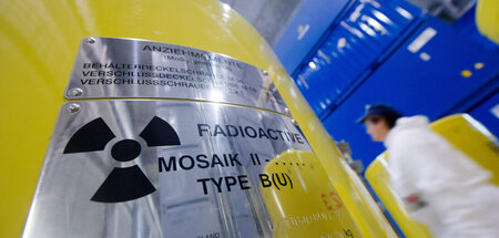 Im »Zwischenlager Nord« in Lubmin bei Greifswald (11.11.2014)