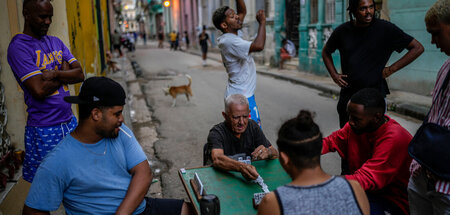 Der Stromausfall konnte das gesellschaftliche Leben in Havanna n... Der Stromausfall konnte das gesellschaftliche Leben in Havanna n...