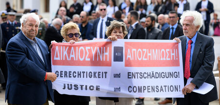 Für die Überlebenden des Massakers von Kandanos hatte Steinmeier...