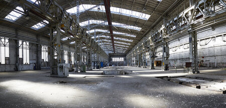 Vor der Landung: Halle 70 wird zum »Dokumentationszentrum und Mu...