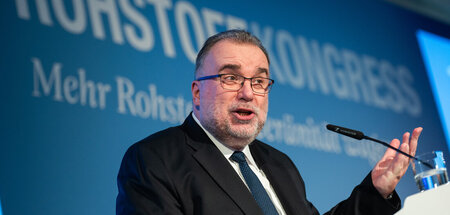 BDI-Präsident Siegfried Russwurm auf dem Rohstoffkongress (11.11...