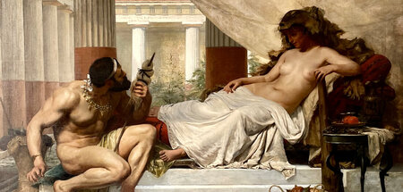 »Muss selbst die Lust der Frau ich fühlen, kurz, / Frau sein, um... »Muss selbst die Lust der Frau ich fühlen, kurz, / Frau sein, um...