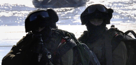 Mitglieder der israelischen Kampfschwimmereinheit »Schajetet 13«...