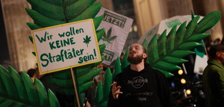 Hier feiern sie noch die Entkriminalisierung, bald könnte es dam...
