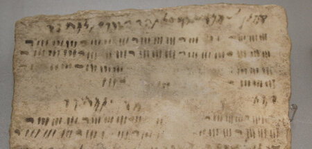 Tonscherbe aus dem phönizischen Archiv von Idalion