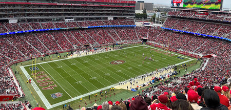 Schwache Stimmung für volle Hütte: Im Levi’s Stadium der San Fra...