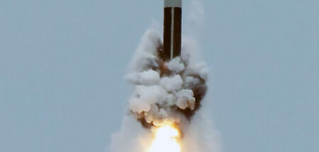 31. August 2016, Atlantik: US-Interkontinentalrakete »Trident II...