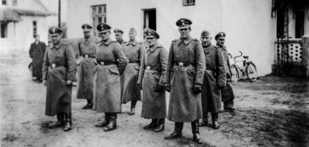 SS-Wachen im Todeslager Belzec (1942)