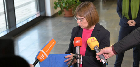 Brandenburgs Gesundheitsministerin Ursula Nonnemacher erhielt am...