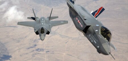 Verkäufe von Kriegsgerät wie der F-35 schaufeln Milliarden in di...