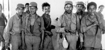 Sandinisten machen Rast (Nicaragua 1986)