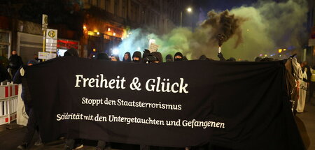 Solidaritätsdemonstration für Daniela Klette und die Gesuchten G...
