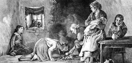 Irische Familie in Zeiten des »Großen Hungers« 1845 bis 1852 (Il...