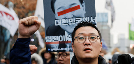Wollen Präsident Yoon nicht davonkommen lassen: Protestierende f...