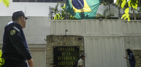 Bis zum Einspruch der venezolanischen Regierung führte Brasilien...