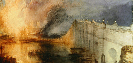 William Turner: »Burning Parliament« (1834)