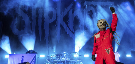 Leipzig is overall: Corey Taylor von Slipknot in Columbus, Ohio,...