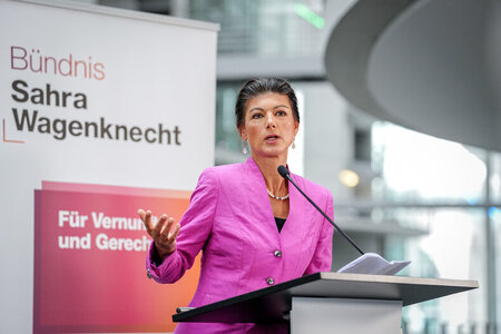 Sahra Wagenknecht war lange ein beliebtes Aushängeschild der Par...