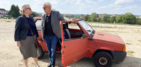 Regina und Eckhard Henscheids sechsunddreißig Jahre alter Fiat P...