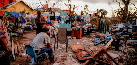 Vor dem Tropensturm »Chido« boten die Elendsbehausungen auf Mayo...