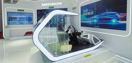 Expo: Futuristisches Design für die elektromobile Zukunft (Beiji... Expo: Futuristisches Design für die elektromobile Zukunft (Beiji...