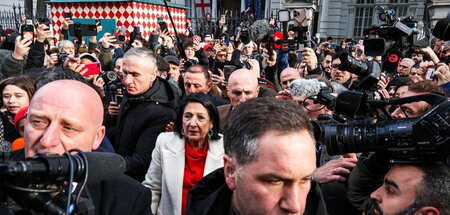 Sieht sich immer noch als »legitimes« Staatsoberhaupt: Georgiens...