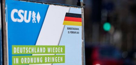 Im aktuellen Wahlkampf ist die Migrationspolitik ein bestimmende...
