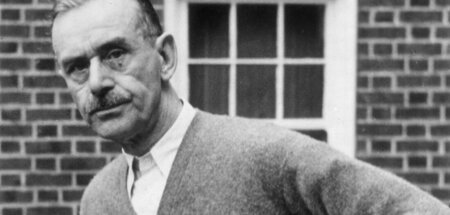 Nachmittags auch mal ausruhen: Thomas Mann