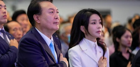 Yoon Suk Yeol ist seit 2022 Präsident Südkoreas (Seoul, 15.8.202...