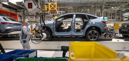 Sicher bis 2030: Produktion des Audi Q4 E-Tron im VW-Werk Zwicka...