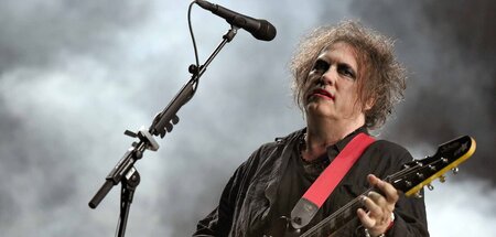 Moppelig, aber rege: Robert Smith von The Cure
