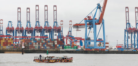 Bald mit vermindertem Umschlag? Der Hamburger Hafen im Januar