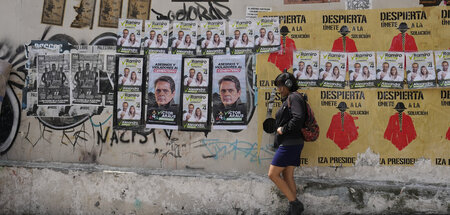 Abseitige Kandidaten. Wahlkampf in Quito, 5. Februar 2025