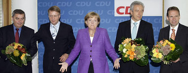 »Mehr als Angela Merkel kann man nicht machen.« Die Parteichefin... »Mehr als Angela Merkel kann man nicht machen.« Die Parteichefin...