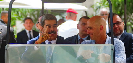 Eine sichere Bank: Venezuelas Präsident Nicolás Maduro war auch ...
