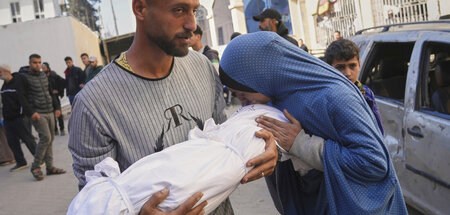 Die hohen Opferzahlen unter Kindern und Frauen sind von der isra...