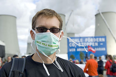 Protest gegen Kohleverstromung: Vor genau einem Jahr in Jänschwa...