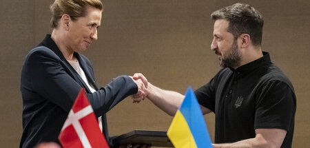 Dänemarks Premierministerin wurde auch schon einmal mit dem ukra...